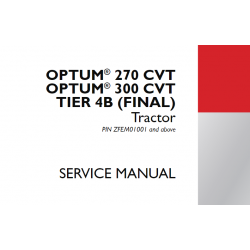 CASE IH - CASE Optum 270 CVT - 300 CVT Tier 4B