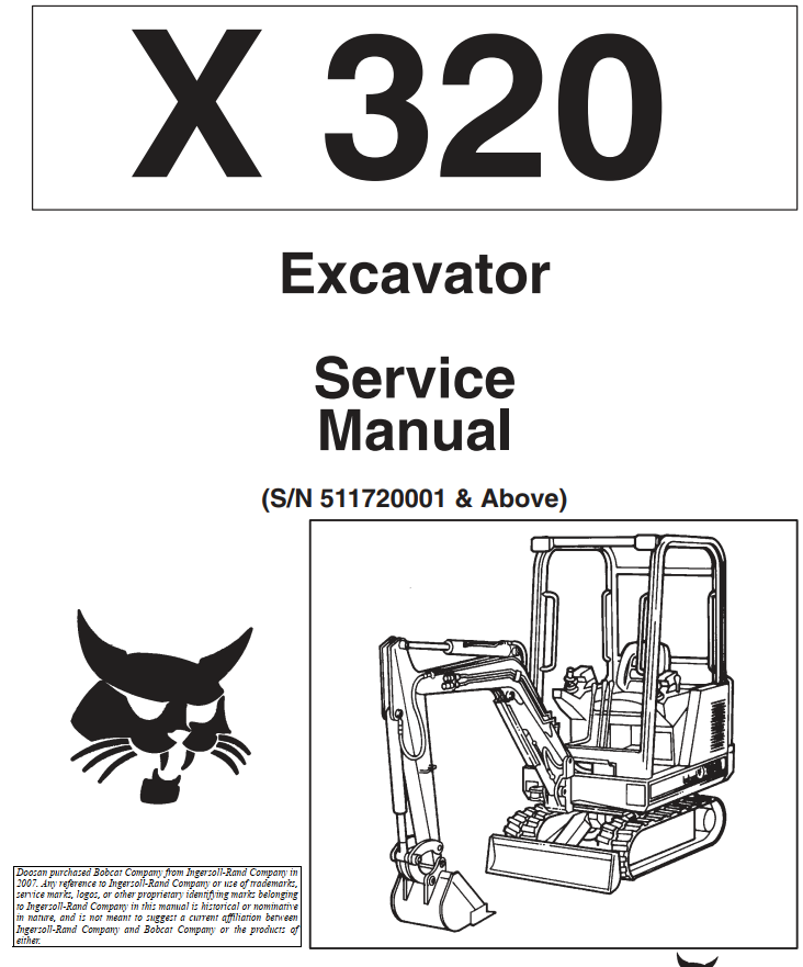 Bobcat X 320 - instrukcje napraw - schematy - DTR - service manuals ...