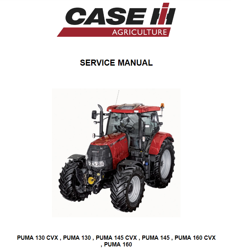 Case IH Maxxum Tractor Factory Service Manual – 5130, 5140, 5230, 5240, 5250, 5220 – 7-32847