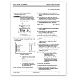 Genie - instrukcje napraw - schematy - DTR - katalogi części