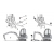 JCB MK2 MK3 2D - 2DS - 3 - 3C - 3CS - 3D - 700 instrukcje napraw + schematy + DTR