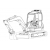 JCB Minikoparka 8056 - instrukcje napraw + schematy + DTR