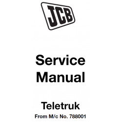 JCB instrukcje napraw schematy DTR - JCB Teletruk