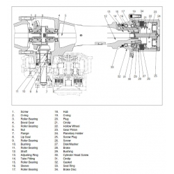 Komatsu instrukcje napraw, schematy, DTR - Komatsu D31S-16, Komatsu D31Q-16