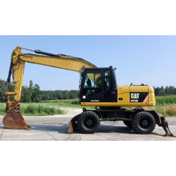 Serwisowe instrukcje napraw - schematy instalacji Caterpillar Cat m316D W6A WHEELED Excavator  – instrukcja naprawy, schematy instalacji, z