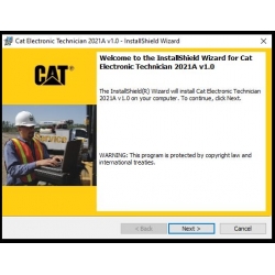 Caterpillar Electronic Technician - CAT ET 2022 + Factory Password 10 cyfrowy (10 digit)