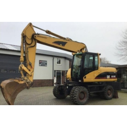INSTRUKCJA SERWISOWA I NAPRAWCZA KOPARKI KOŁOWEJ Caterpillar M318C WHEELED Excavator Prefix BCZ + schematy instalacji
