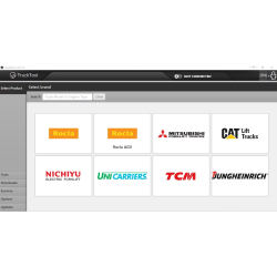 TruckTool - Truck Tool 3 - diagnostic software Uni Carriers TCM CAT Mitsubishi Rocla Nichiyu