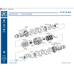 ZF EPC Agri - Katalog części ZF agricultural