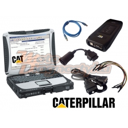 Tester diagnostyczny CAT CA 3 Caterpillar 2021 - diagnostyka J1939 J1708 - Caterpillar Communication Adapter III CA3 ET + Panasonic CF-19