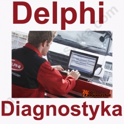 Tester diagnostyczny Delphi DS150E Heavy Duty Ciężarowe + dostawcze + zestaw adapterów + licencja na oprogramowanie