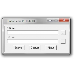 John Deere PayLoad PLD files encryptor decryptor editor + PLD files