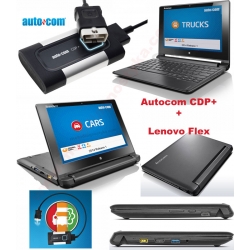 Autocom CDP+ Full - Trucks, Cars, Generic + Laptop - Tablet Lenovo Flex - zestaw diagnostyczny