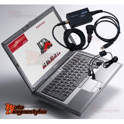 Linde diagnostyka CANBOX + Doctor +  Pathfinder  + Lindos + TruckExpert + LSG katalog części schematy + laptop Dell  SSD