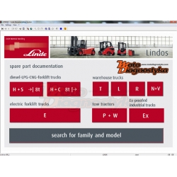 Linde Lindos 2016 + aktualizacje - katalog części wózki widłowe, paletowe, podnośniki, ciągniki itp.