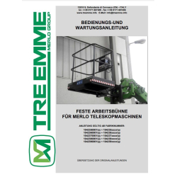 Merlo Panoramic P30.10 Service Manual, Mechanic Manual, Hydraulic & Electrical Diagram DE [PDF]