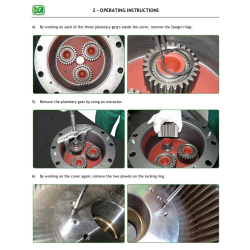 Instrukcje serwisowe napraw montażu Merlo ROTO 40.26 MCSS 360° ROTO 40.30 MCSS 360° ROTO 50.16 MCSS 360° ROTO 60.24 MCSS 360° C242441-Up - Service Man