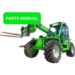 Merlo Turbofarmer P40.7 Parts Catalog - katalog części [JPG]