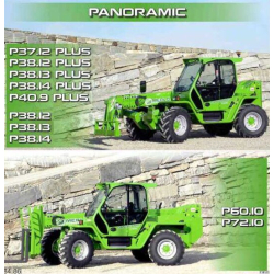 Merlo Panoramic MerLIN + CDC od 2013 P40.9 - P38.12 - P38.13 - P38.14 - P40.17 - P60.10 - P72.10 Service Manual, Mechanic Manual, Hydraulic & Electric