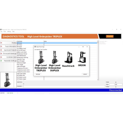 ROCLA FORKLIFT WAREHOUSE DIAGNOSTIC TOOL SOFTWARE