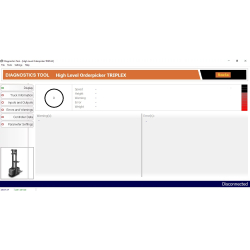 ROCLA FORKLIFT WAREHOUSE DIAGNOSTIC TOOL SOFTWARE