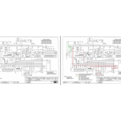 Merlo Panoramic do 1998 r. (bez karty na desce rozdzielczej) Schematy elektryczne i hydrauliczne DE [PDF]