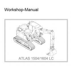 Terex Atlas 1504 LC / 1604 LC /  Instrukcje napraw + schematy