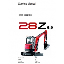 Instrukcje napraw + Schematy instalacji + DTR - Neuson Excavator - 28Z3