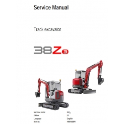 Instrukcje napraw + Schematy instalacji + DTR - Neuson Excavator - 38z3