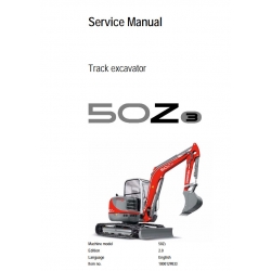 Instrukcje napraw + Schematy instalacji + DTR - Neuson Excavator - 50z3