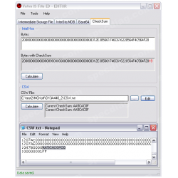 Volvo IS file editor - Volvo Visfed - HP - SCR
